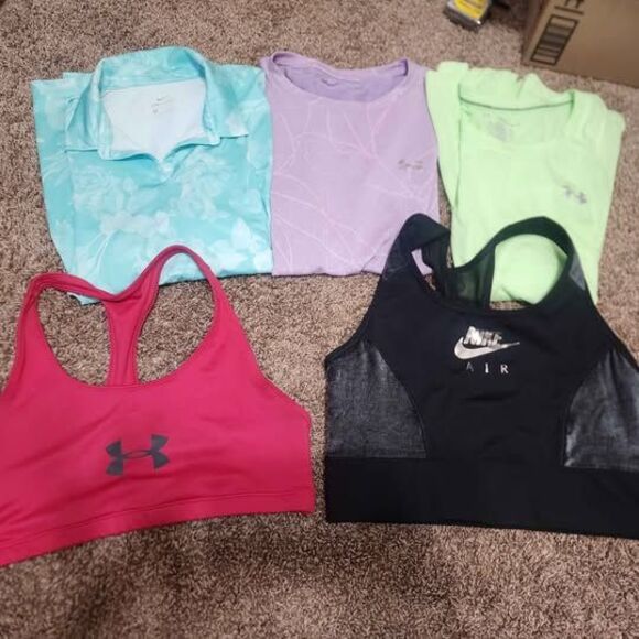 Nike Tops - Under Armour & Nike Womens Bundle Size Large
